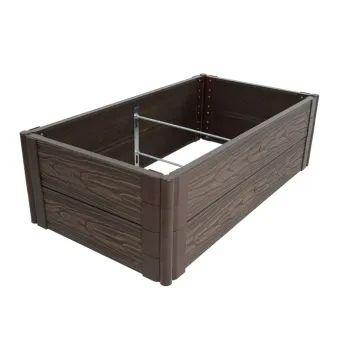 Тепла грядка ДПК 3D фактура 550х1000х150мм