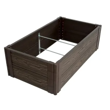 Тепла грядка ДПК 3D фактура 550х1000х150мм