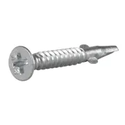 Саморіз із крильцями 4,8 × 38 CorrSeal до сталі 2,5-4мм потай РН2 (250)