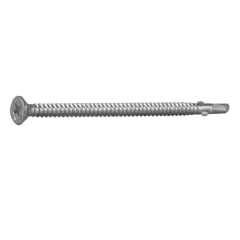 Саморіз із крильцями 4,8 × 38 CorrSeal до сталі 2,5-4мм потай РН2 (250)