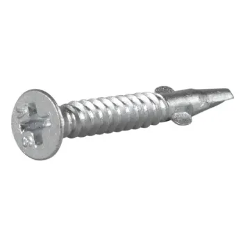 Саморіз із крильцями 4,8 × 38 CorrSeal до сталі 2,5-4мм потай РН2 (250)