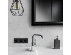 Стінові панелі SPC Rocko Tiles 2800х1230х4 мм Конкрітч R109
