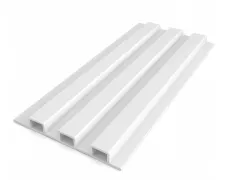 Рейкова панель MASSA THICK 200×30×2800 мм Біла