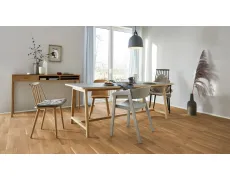 Паркетна дошка Floor`360 Дуб Soft Brown Sapwood 3-смугова Лак