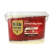 Кварцовий ґрунт акриловий білий Мак-грунт