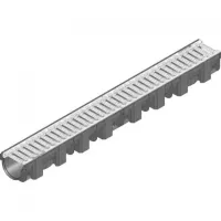 Жолоб Hauraton TOP X 119х89х1000 мм з оцинкованою решіткою (SW 9 мм) Жолоб Hauraton TOP X 119х89х1000 мм з оцинкованою решіткою (SW 9 мм)
