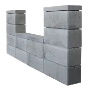 Модульний блок для паркану White