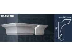 Карниз для фасаду з пінополістиролу КР-053 LED