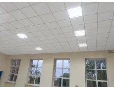 Вологостійка підвісна стеля Armstrong біла