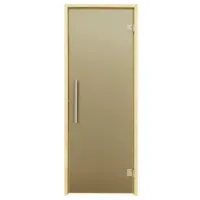 Двері для лазні та сауни Tesli Steel Sateen RS 1900 x 700 арт. 013542