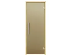 Двері для лазні та сауни Tesli Steel Sateen RS 1900 x 700 арт. 013542