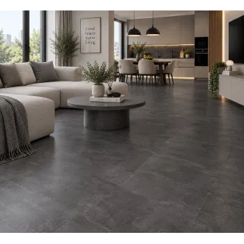 Вінілова ПВХ плитка Linofloor Loft Gray