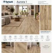 Лінолеум побутовий Tarkett Delta Aurora 1 Лінолеум побутовий Tarkett Delta Aurora 1