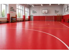 Спортивний лінолеум Grabo Gymfit 65 червоний 4289