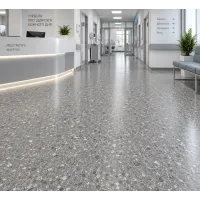 Лінолеум гомогенний комерційний Linofloor Concrete Steel