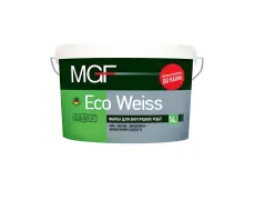 Інтер'єрна матова акрилова фарба МГФ (MGF) Eco Weiss М1 14кг