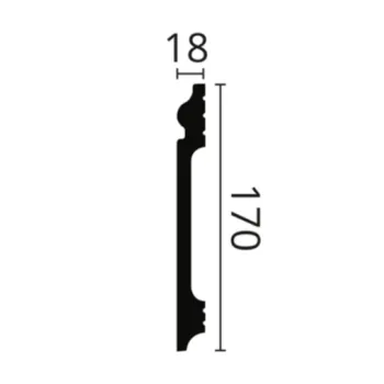 Плінтус Wallstyl FL17 